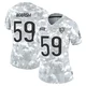 Cassius Marsh ＃59 Women's Limited Chicago Bears Arctic Camo 2024 Salute to Service Jersey