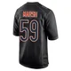 Cassius Marsh ＃59 Youth Game Chicago Bears Black Carbon Fashion Jersey