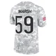 Cassius Marsh ＃59 Youth Limited Chicago Bears Arctic Camo 2024 Salute to Service Jersey