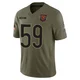 Cassius Marsh ＃59 Youth Limited Chicago Bears Olive 2025 Salute to Service Jersey