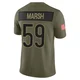Cassius Marsh ＃59 Youth Limited Chicago Bears Olive 2025 Salute to Service Jersey