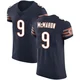 Jim McMahon ＃9 Men's Elite Chicago Bears Navy Team Color Vapor Untouchable Jersey