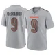 Jim McMahon ＃9 Men's Game Chicago Bears Gray Atmosphere Fashion Jersey