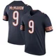 Jim McMahon ＃9 Men's Legend Chicago Bears Navy Color Rush Jersey