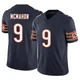 Jim McMahon ＃9 Men's Limited Chicago Bears Navy Vapor F.U.S.E. Jersey