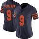Jim McMahon ＃9 Women's Limited Chicago Bears Navy Blue Alternate Vapor Untouchable Jersey