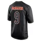 Jim McMahon ＃9 Youth Game Chicago Bears Black Carbon Fashion Jersey