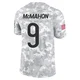 Jim McMahon ＃9 Youth Limited Chicago Bears Arctic Camo 2024 Salute to Service Jersey