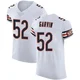 Jonathan Garvin ＃52 Men's Elite Chicago Bears White Vapor Untouchable Jersey