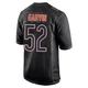 Jonathan Garvin ＃52 Men's Game Chicago Bears Black Carbon Fashion Jersey