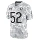 Jonathan Garvin ＃52 Men's Limited Chicago Bears Arctic Camo 2024 Salute to Service Jersey