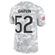 Jonathan Garvin ＃52 Men's Limited Chicago Bears Arctic Camo 2024 Salute to Service Jersey