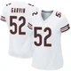 Jonathan Garvin ＃52 Women's Game Chicago Bears White Jersey