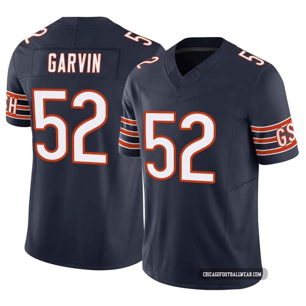 Jonathan Garvin ＃52 Youth Limited Chicago Bears Navy Vapor F.U.S.E. Jersey