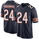 Malik Muhammad ＃24 Men's Game Chicago Bears Navy Team Color Jersey