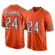Malik Muhammad ＃24 Men's Game Chicago Bears Orange Alternate Jersey