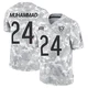Malik Muhammad ＃24 Men's Limited Chicago Bears Arctic Camo 2024 Salute to Service Jersey