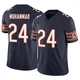 Malik Muhammad ＃24 Men's Limited Chicago Bears Navy Vapor F.U.S.E. Jersey