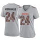 Malik Muhammad ＃24 Women's Game Chicago Bears Gray Atmosphere Fashion Jersey