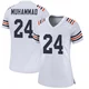 Malik Muhammad ＃24 Women's Game Chicago Bears White Alternate Classic Jersey