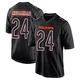 Malik Muhammad ＃24 Youth Game Chicago Bears Black Carbon Fashion Jersey