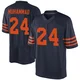 Malik Muhammad ＃24 Youth Game Chicago Bears Navy Blue Alternate Jersey