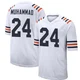 Malik Muhammad ＃24 Youth Game Chicago Bears White Alternate Classic Jersey