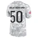 Sterling Weatherford ＃50 Men's Limited Chicago Bears Arctic Camo 2024 Salute to Service Jersey