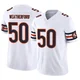 Sterling Weatherford ＃50 Men's Limited Chicago Bears White Vapor F.U.S.E. Jersey