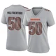Sterling Weatherford ＃50 Women's Game Chicago Bears Gray Atmosphere Fashion Jersey