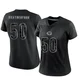Sterling Weatherford ＃50 Women's Limited Chicago Bears Black Reflective Jersey
