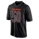 Sterling Weatherford ＃50 Youth Game Chicago Bears Black Carbon Fashion Jersey