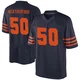 Sterling Weatherford ＃50 Youth Game Chicago Bears Navy Blue Alternate Jersey