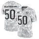 Sterling Weatherford ＃50 Youth Limited Chicago Bears Arctic Camo 2024 Salute to Service Jersey