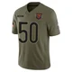 Sterling Weatherford ＃50 Youth Limited Chicago Bears Olive 2025 Salute to Service Jersey